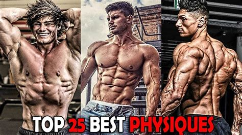 Top 25 Best Aesthetic Physiques Male Bodybuilding Motivation Youtube