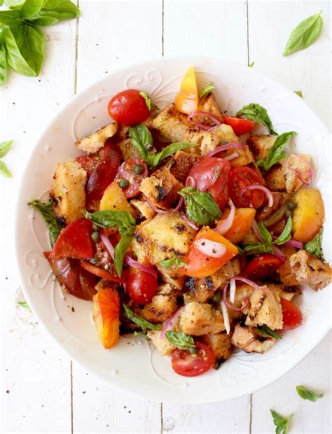 Grilled Bruschetta Panzanella Salad Recipe • CiaoFlorentina