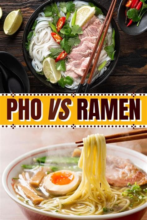 Pho vs. Ramen (Here's the Difference) - Insanely Good