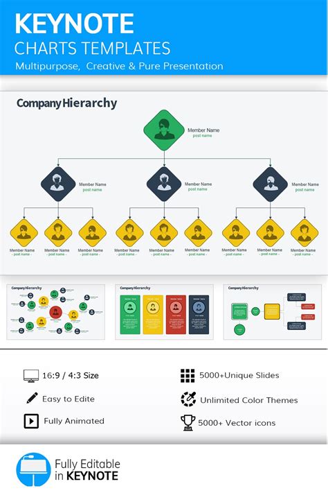 Organization Structure Keynote Charts