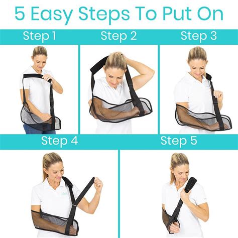 how to put arm sling on