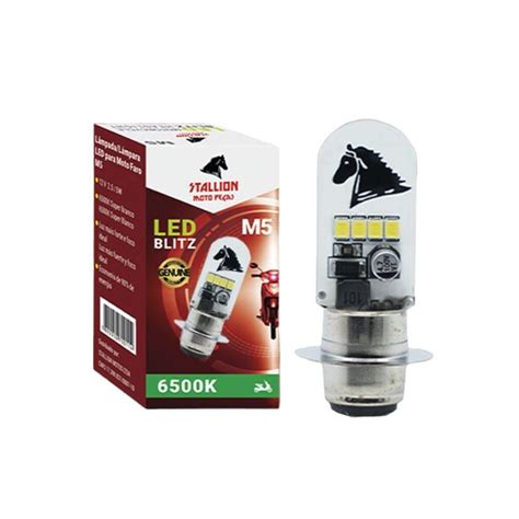 Lampada Farol Led M Biz Pop Bros K Stallion Shopee