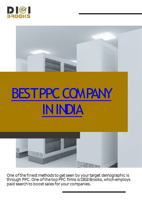 Ppt Hire Best Ppc Company In India Digi Brooks Powerpoint