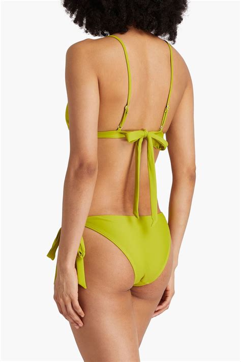 Casa Raki Cindy Low Rise Bikini Briefs The Outnet