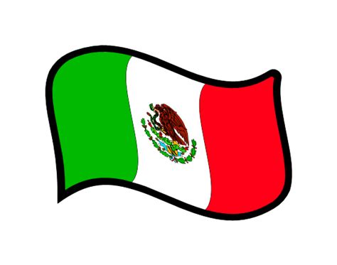 Mexican Flag Vector - ClipArt Best