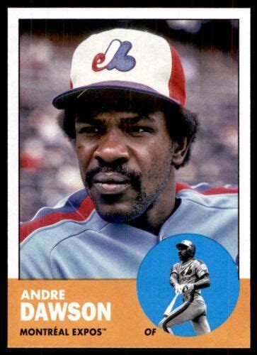 2022 TOPPS ARCHIVES 75 ANDRE DAWSON MONTREAL EXPOS EBay