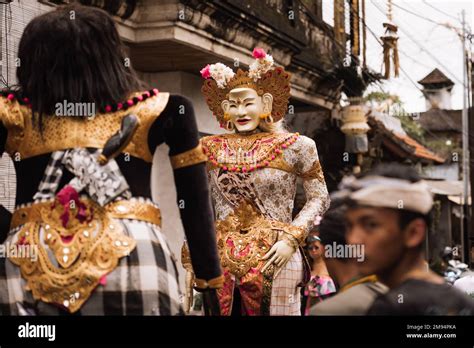 Traditional Celebration Ritual In Bali Indonesia Traditional Balinese