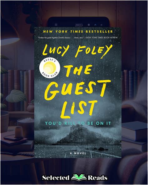 The Guest List Summary, Characters, And Book Club Questions - Selected Reads