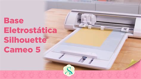 Base Eletrost Tica Silhouette Cameo Como Cortar F Cil Sem Cola Na