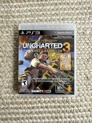 Uncharted Drake S Deception Sony Playstation Ps Cib