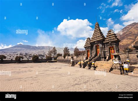 Hindu Temple Pura Luhur Poten At The Foot Of Mount Bromo Java Island