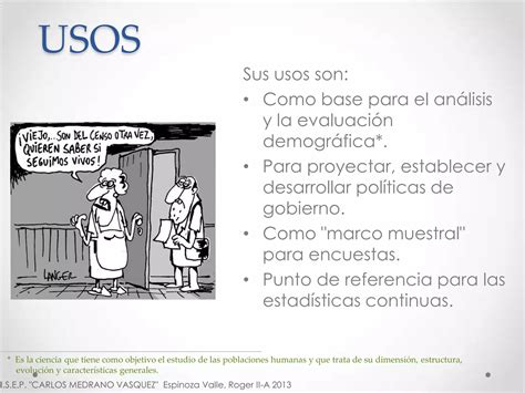 Censo Concepto Tipos De Censo Ppt