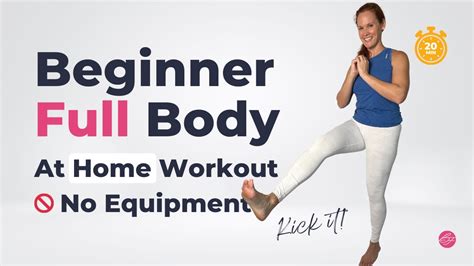 Minute Full Body Workout At Home For Beginners No Equipment Youtube