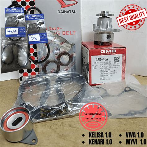 PERODUA KENARI KELISA MYVI VIVA 1 0 TIMING BELT KIT SET 100 000KM GMB