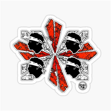 "Sardinia - Sardinia flag - 4 Mori Shards" Sticker for Sale by ...