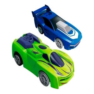Hot Wheels Pista Wave Racers Double Track Set Triple Skyloop Raceway