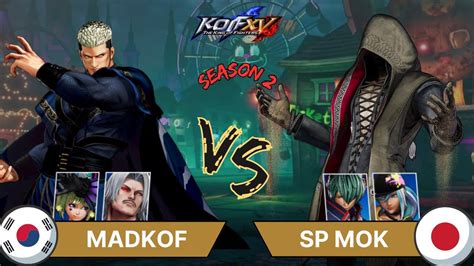 KOF XV MADKOF Rugal Sylvie Goenitz Vs SP MOK Kukri Shun Ei Isla