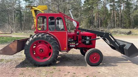 K P Traktor Volvo Bm Med Lastare P Klaravik Youtube