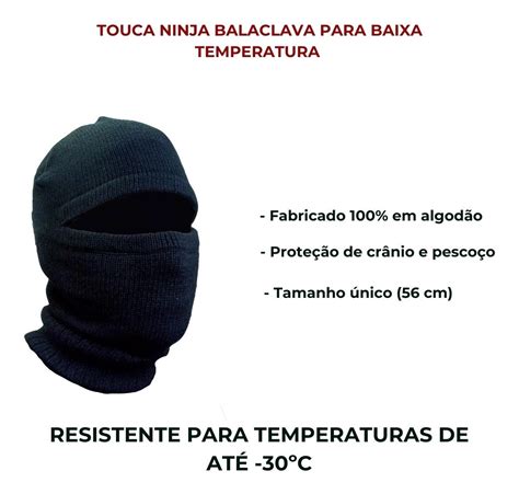 Capuz T Rmico Frio L Grosso Touca Ninja Luxo Moto Ciclista Mercadolivre