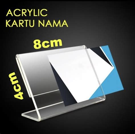 Jual Produk Akrilik Display Kartu Termurah Dan Terlengkap Mei