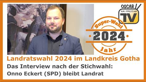 Das Interview Nach Der Stichwahl Onno Eckert Landrat Des Landkreises