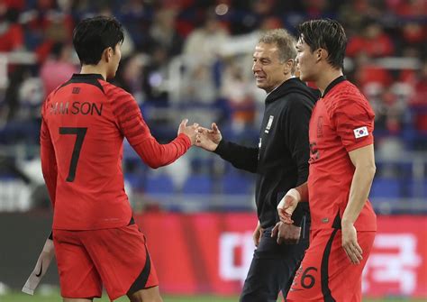 Son Scores 2 In Klinsmanns Debut As South Korea Coach The San Diego