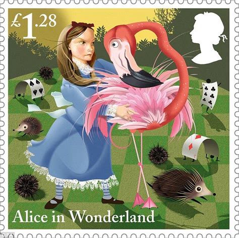 New Set Of Stamps Featuring Alice In Wonderland To Go On Sale Alices