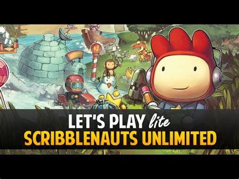 Let S Play Lite Scribblenauts Unlimited Youtube