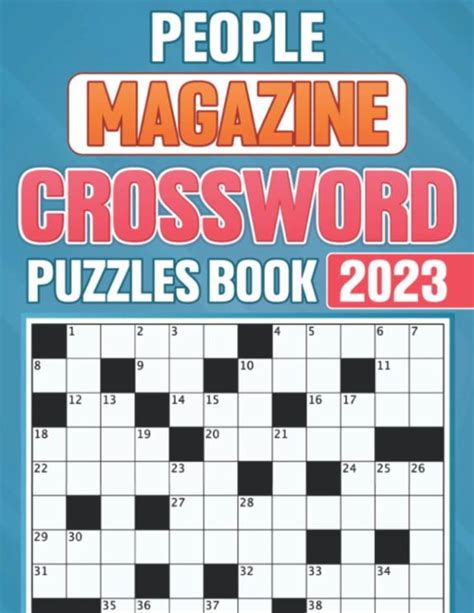 People Magazine Crossword Puzzles Book 2023 Crossword Book With 80