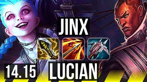 Jinx Nautilus Vs Lucian Thresh Adc K Comeback K Dmg