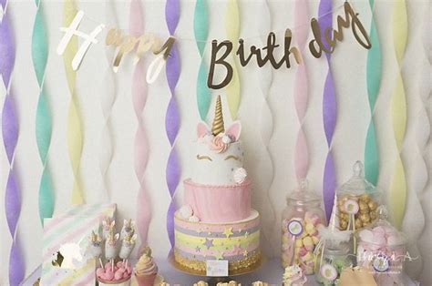 Anniversaire Licorne Deco Licorne