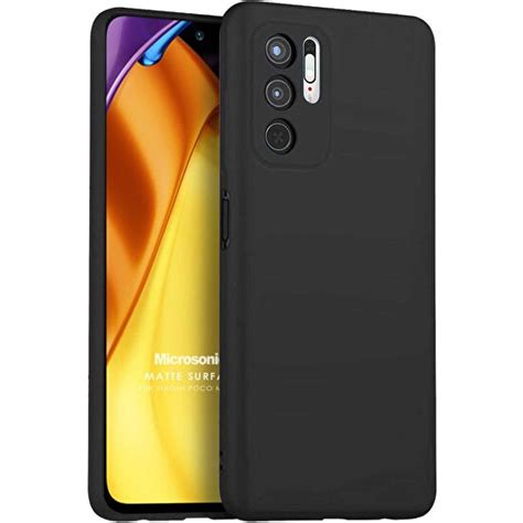 Microsonic Matte Silicone Xiaomi Poco M3 Pro Kılıf Siyah Fiyatı