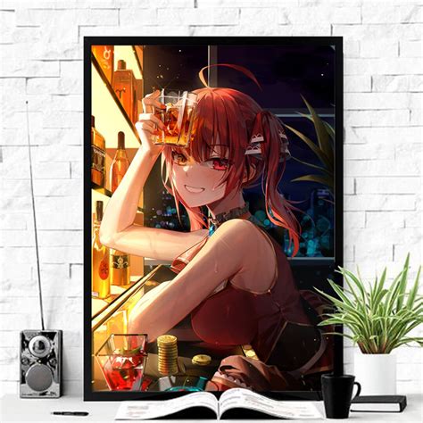 Anime Girl Poster Sexy Anime Girl Poster Nude Sexy Woman Erotic Poster Erotic Art Pop Art