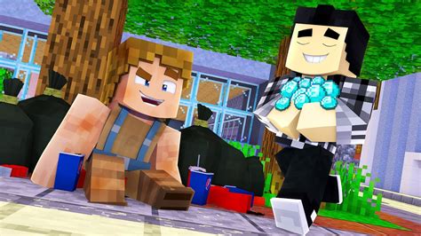 Un Sdf Devenu Riche Sur Minecraft Court Métrage Film Avec Furious