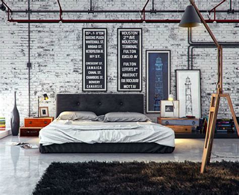 INDUSTRIAL STYLE LOFT APARTMENT DESIGNS