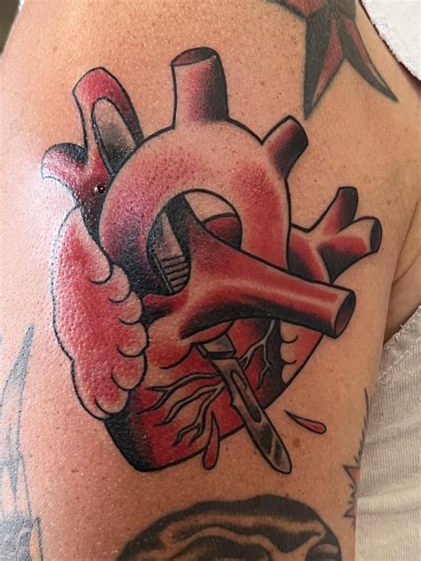 Heart And Scalpel By Blake At Irezumi Tattoo In Kansas City Missouri