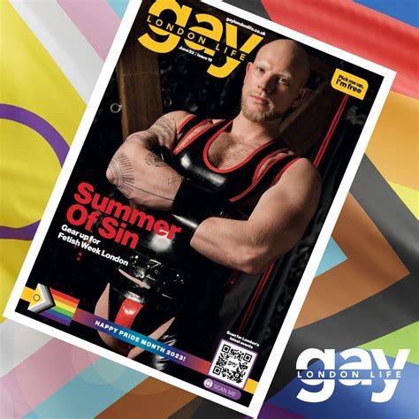HAPPY PRIDE MONTH Our JUNE Issue Is OUT NOW Gay London Life Celebrate Your Scene