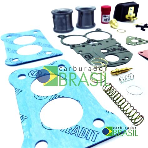 Kit De Reparos Para Carburador Solex H Seie Maverick Motor Ohc