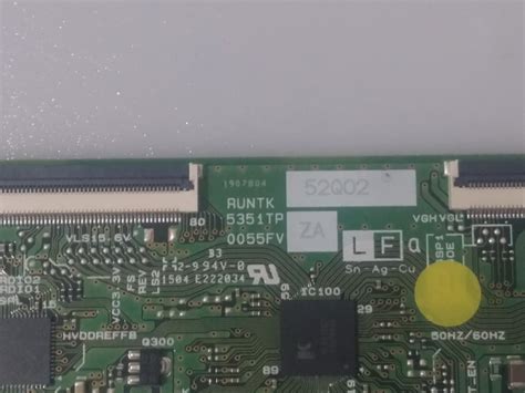 RUNTK 5351TP 0055FV, E222034 SAMSUNG UE32J5170ASXTK MODEL LED TV 32 ...