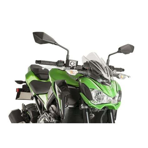 Puig Saut Vent Naked New Generation Sport 9689 Kawasaki Z900 2017 2019 Tech2Roo