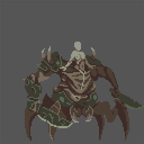 [wip] Pixel Art Abomination Boss Community Showcases Unity