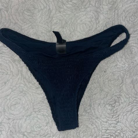 Navy Blue Triangl Bikini Gem