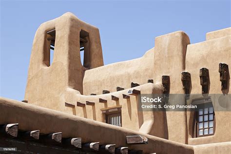 Santa Fe Architecture Stock Photo - Download Image Now - Santa Fe - New ...