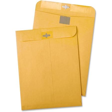 Quality Park Postage Saving Clear Clasp Envelopes Inches X Inches