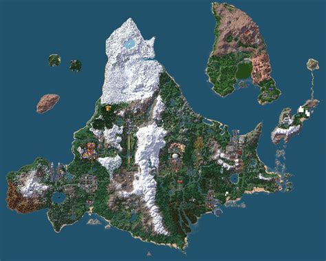 Pokemon Sinnoh World Map