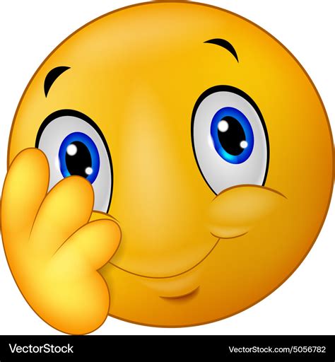 Shy Emoji Images Smiley Emoji Emoticon Shy Expression Face Cartoon