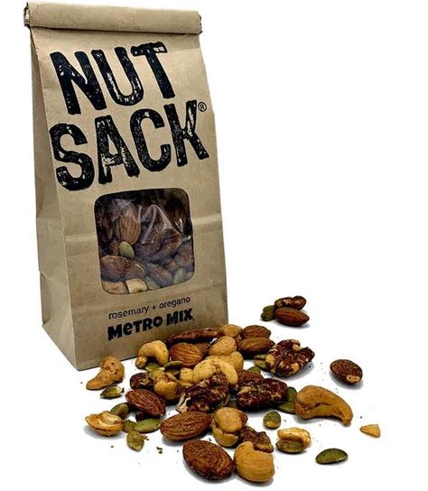 Mel And Rose Nutsack Nuts Nutsack Metro Mix Roasted Nuts 12 Oz