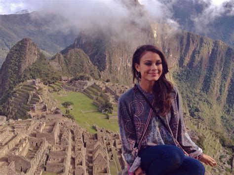 Nathalie Kelley Machu Picchu Peru Travel Lifestyle Nathalie