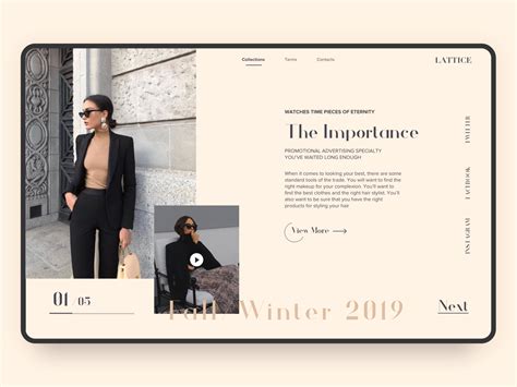 Fashion Store Concept by Anastasia Stepanova on Dribbble