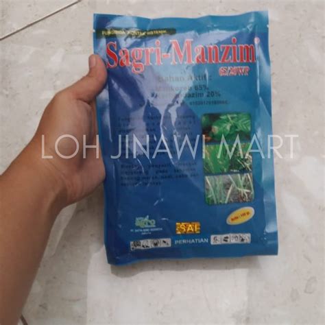 Jual Fungisida Kontak Sagri Manzim 100 Gr Pencegah Busuk Layu Shopee